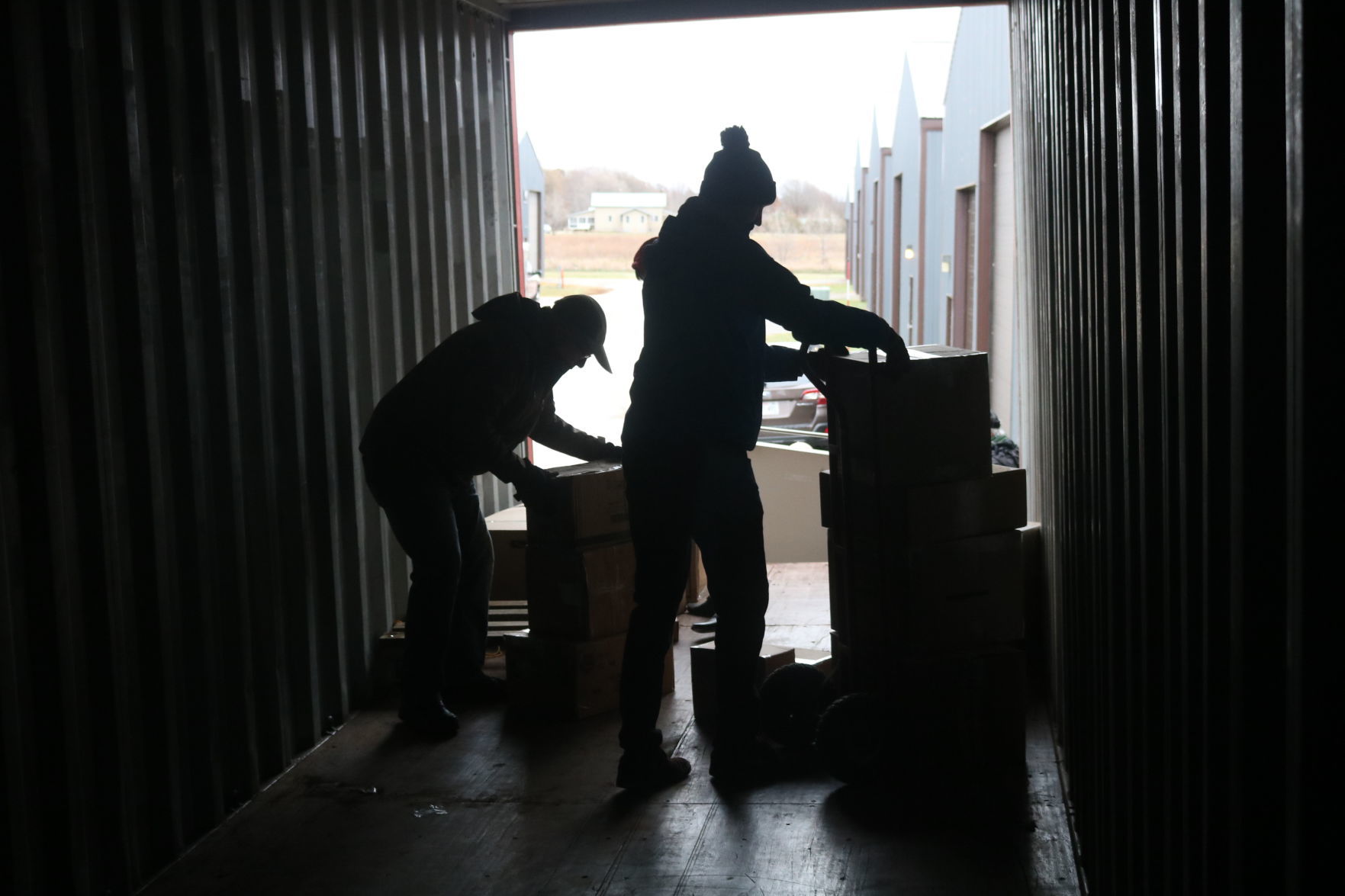 Preparing shipment